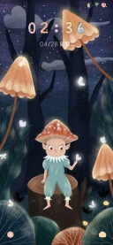 蘑菇小精灵 MIUI Theme