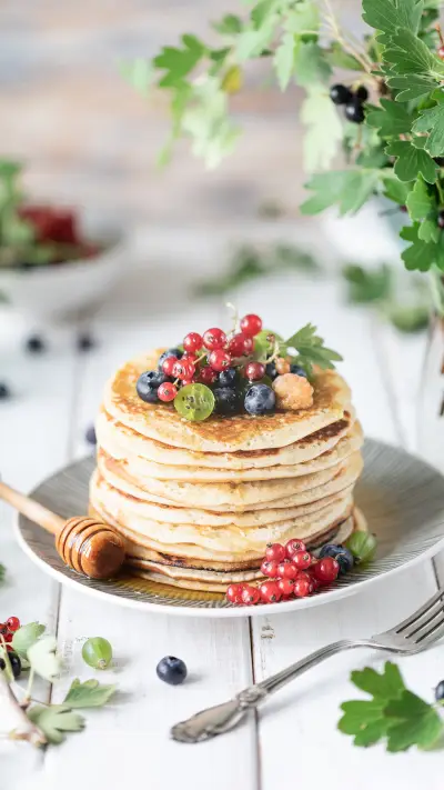 可口的松饼壁纸-锐景创意