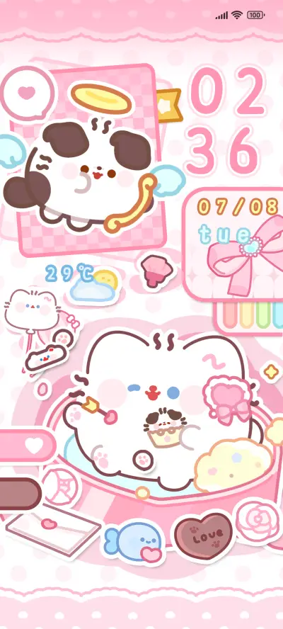 卷卷猫 玫瑰恋语 - Screenshot 1