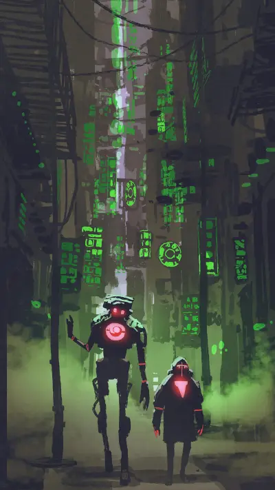 科技感插画-锐景创意 - Screenshot 1