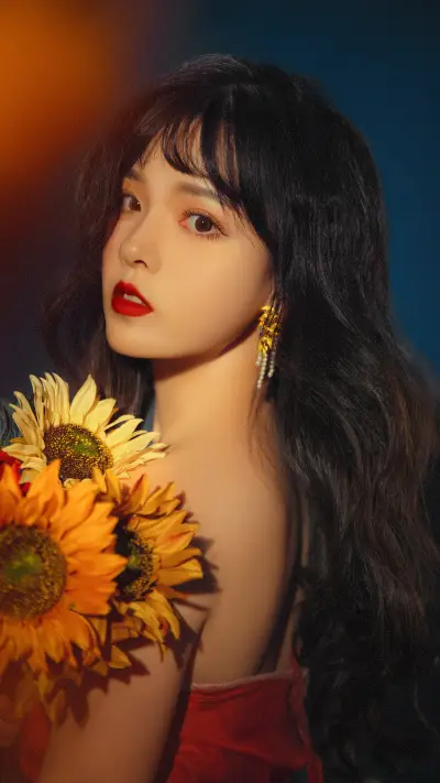 简约好看女生-锐景创意