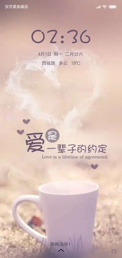 爱是一辈子的约定