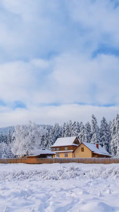 冬雪世界-拍信图库