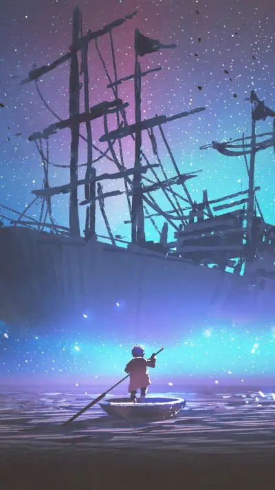 精美插画-拍信图库