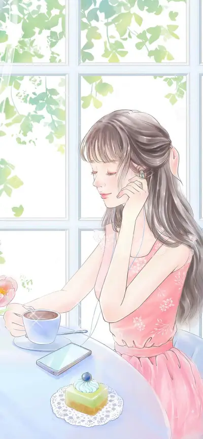 治愈少女-视觉中国