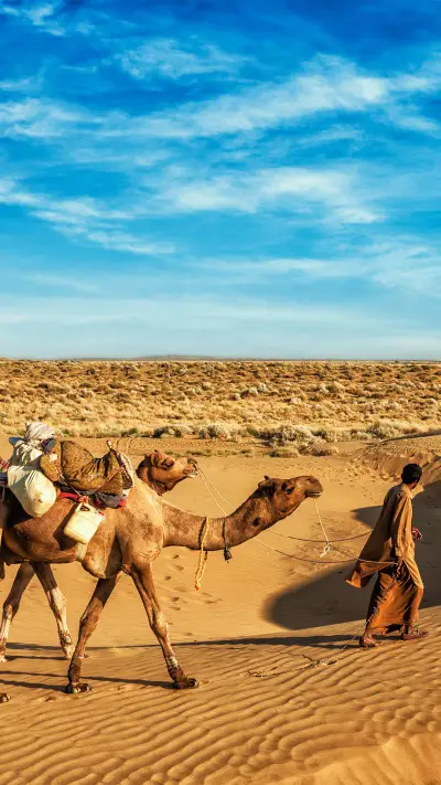 大漠孤烟-拍信图库