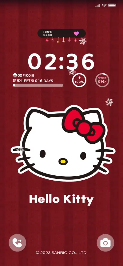 Kitty格纹小可爱