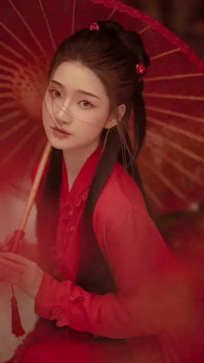 红衣佳人-锐景创意