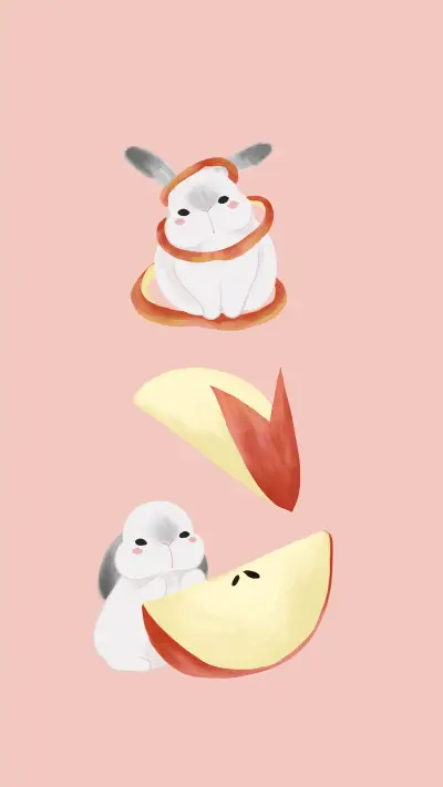 兔兔的水果日常-锐景创意