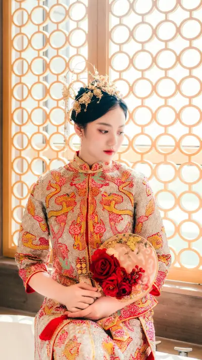 古装美女都喜欢扇子