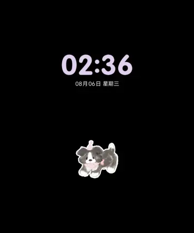 郁金香快乐小狗