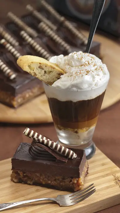 当甜蜜巧克力遇上蛋糕