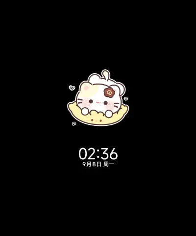 平铺呆萌焦糖小猫