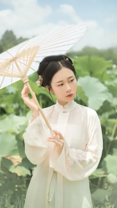 古人赏荷爱池赏