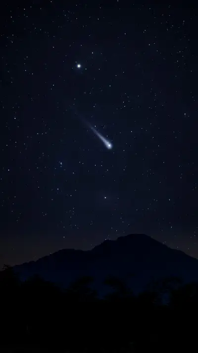 天外流星-拍信图库