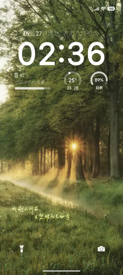 护眼晨光绿荫 - Screenshot 1
