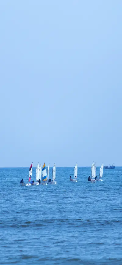 简约海面壁纸-锐景创意 - Screenshot 1