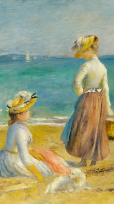 雷诺阿：漂亮女人