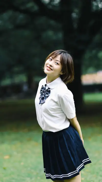 校园女神的笑-锐景创意