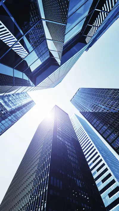 城市光晕-视觉中国