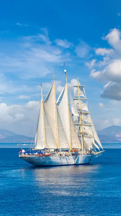 海上航行壁纸-锐景创意