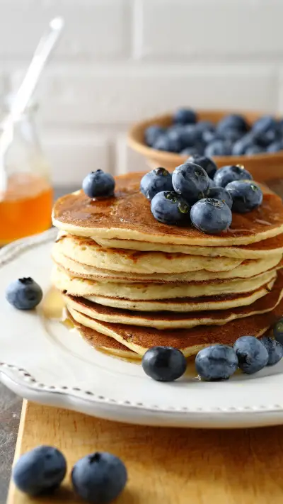 松饼像蛋糕一样松软