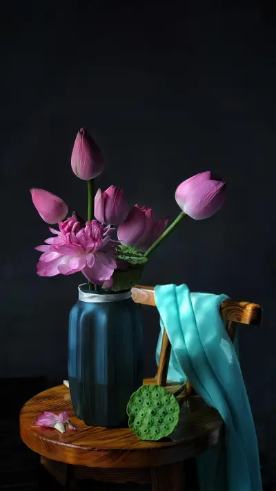 亭亭玉立的水中仙子