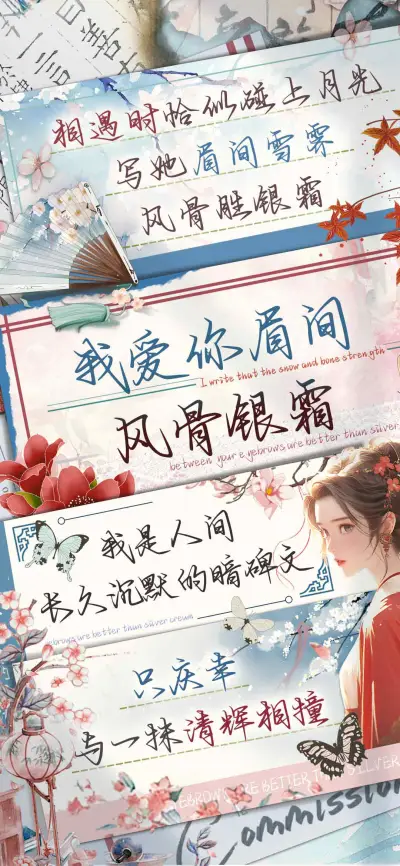 我爱你眉间风骨银霜 - Screenshot 1