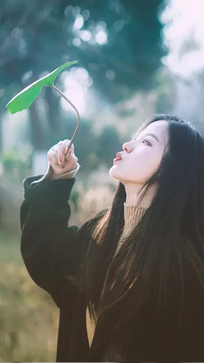 森系美女-锐景创意