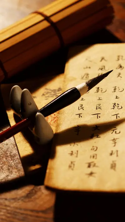 毛笔-视觉中国 - Screenshot 1