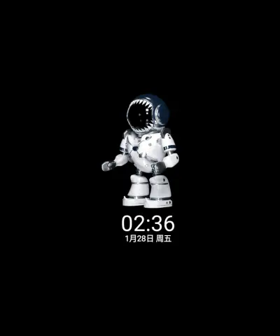 互动潮流太空人 THEME for Xiaomi MIUI HyperOS